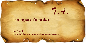 Tornyos Aranka névjegykártya